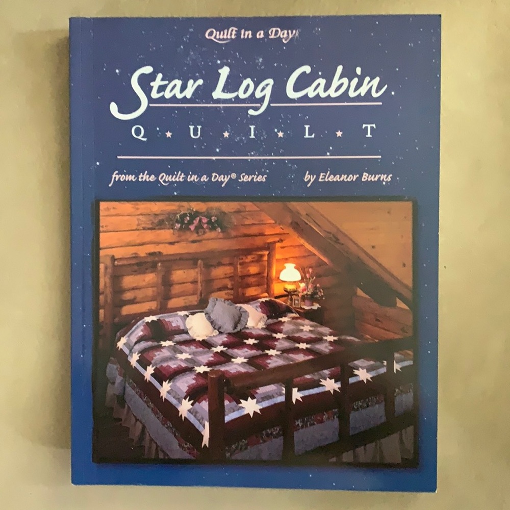 Beautiful new quilt in a day quilting book!